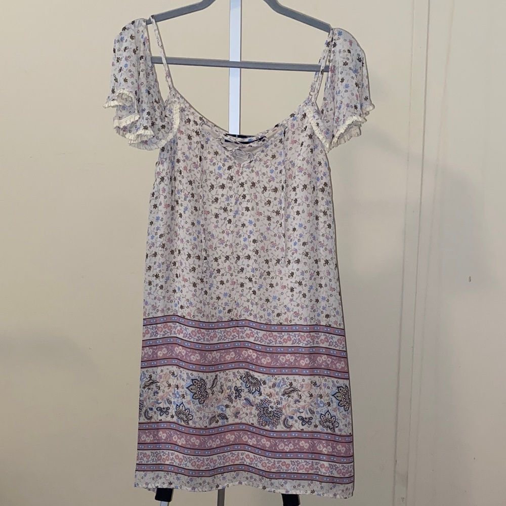 Floral Print Midi Dress